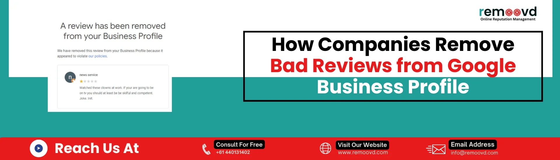 Companies Remove Bad Reviews from Google Business Profile
