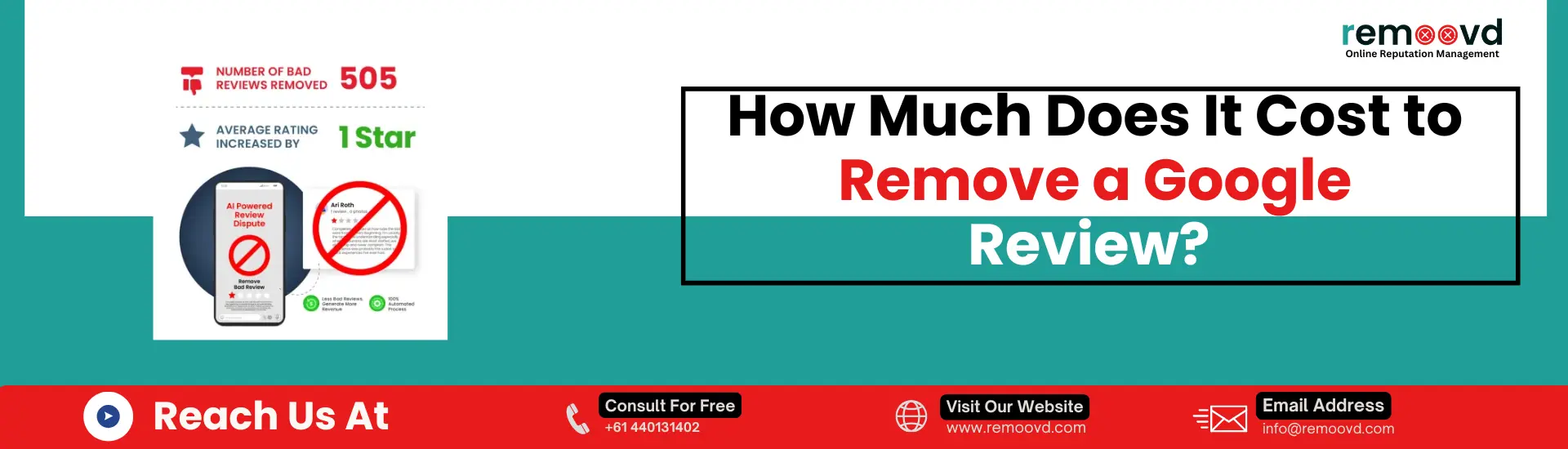 Cost to Remove a Google Review