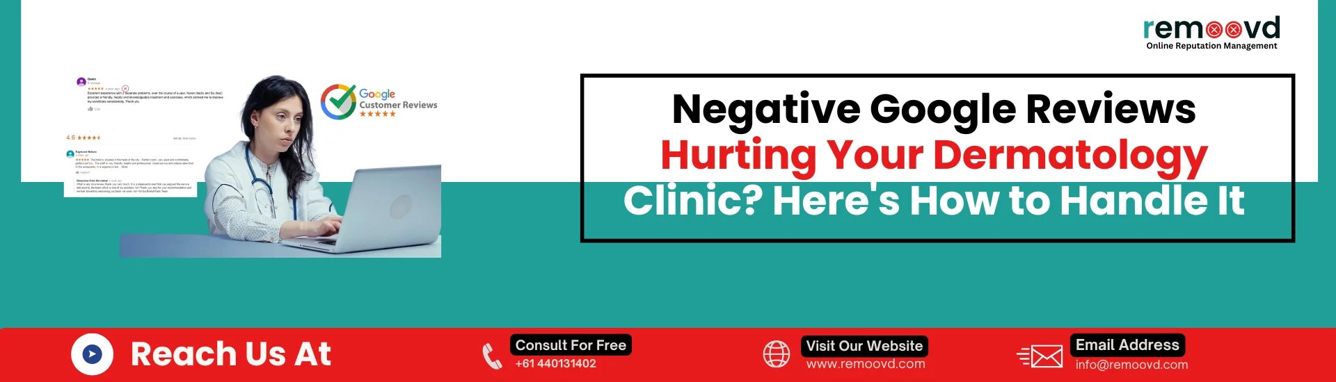 Negative Google Reviews Hurting Your Dermatology Clinic