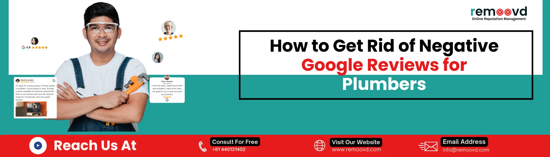Remove Negative Google Reviews for Plumbers