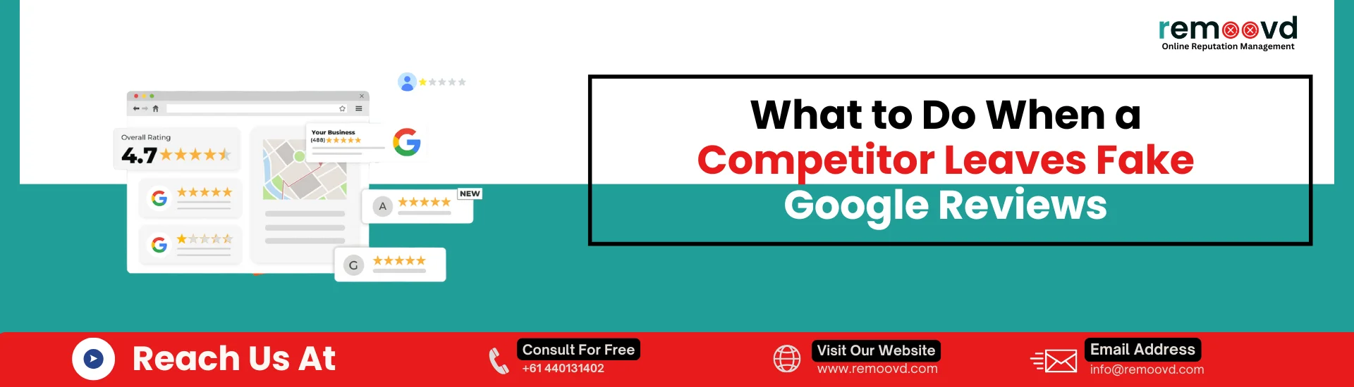 Competitor Leaves Fake Google Reviews