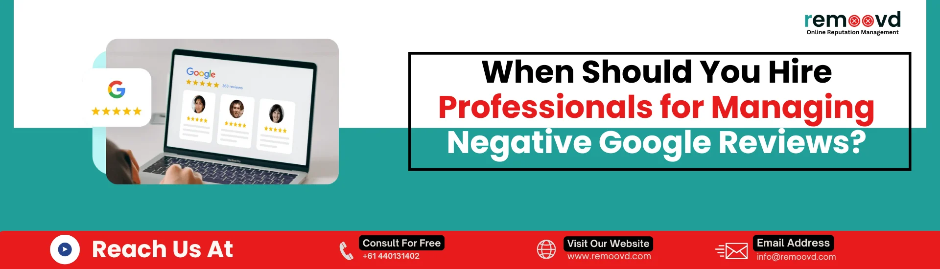 Hire Professionals for Managing Negative Google Reviews