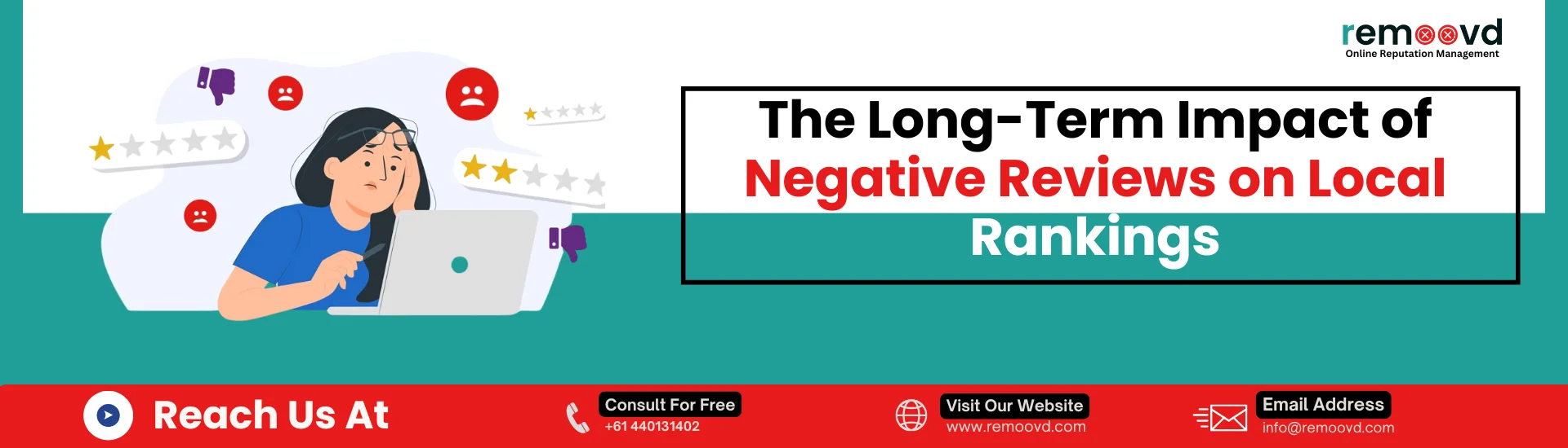 Long-Term Impact of Negative Reviews on Local Rankings