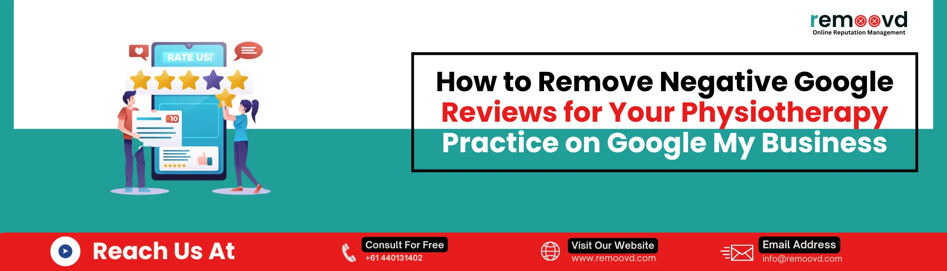 Remove Negative Google Reviews for Your Physiotherapy Practice