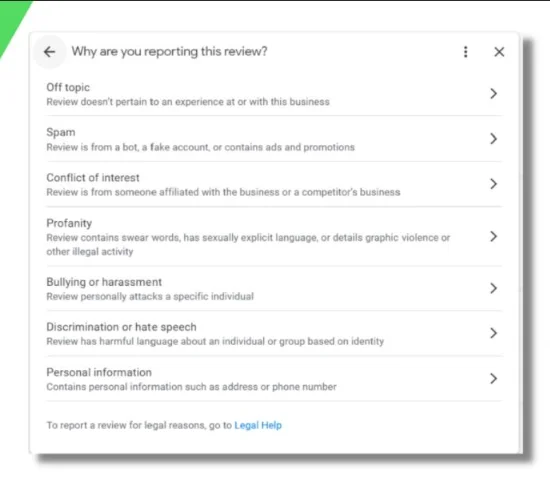 Google Review Removal Service