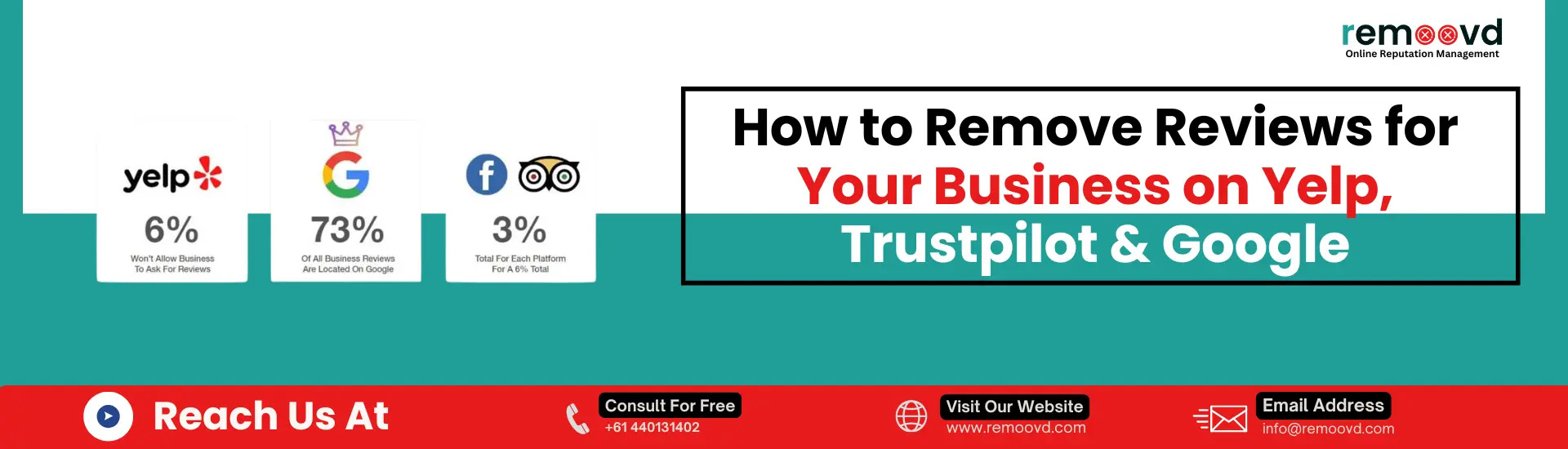 Remove Reviews for Your Business on Yelp, Trustpilot & Google