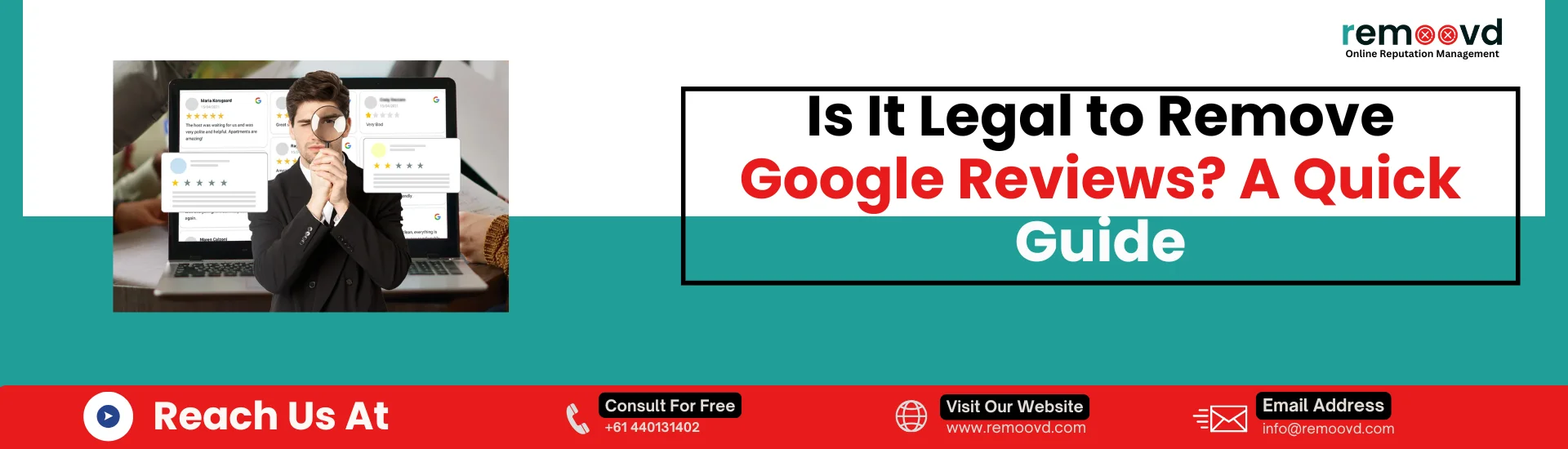 Legal Ways to Remove Google Reviews