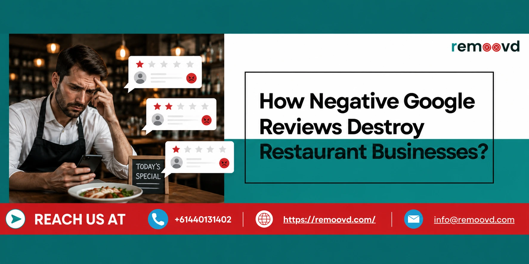 how negative google reviews destroy restaurant businesses